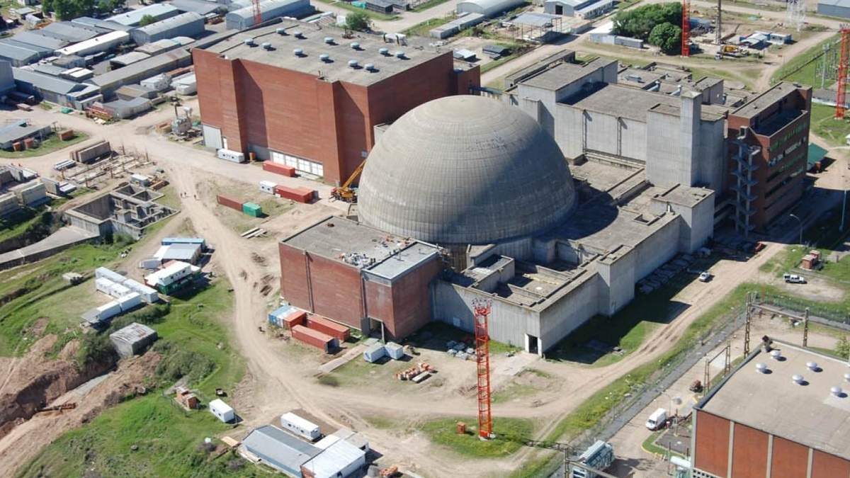 Atucha I es la primera central nuclear del país. Fuente: (Twitter)