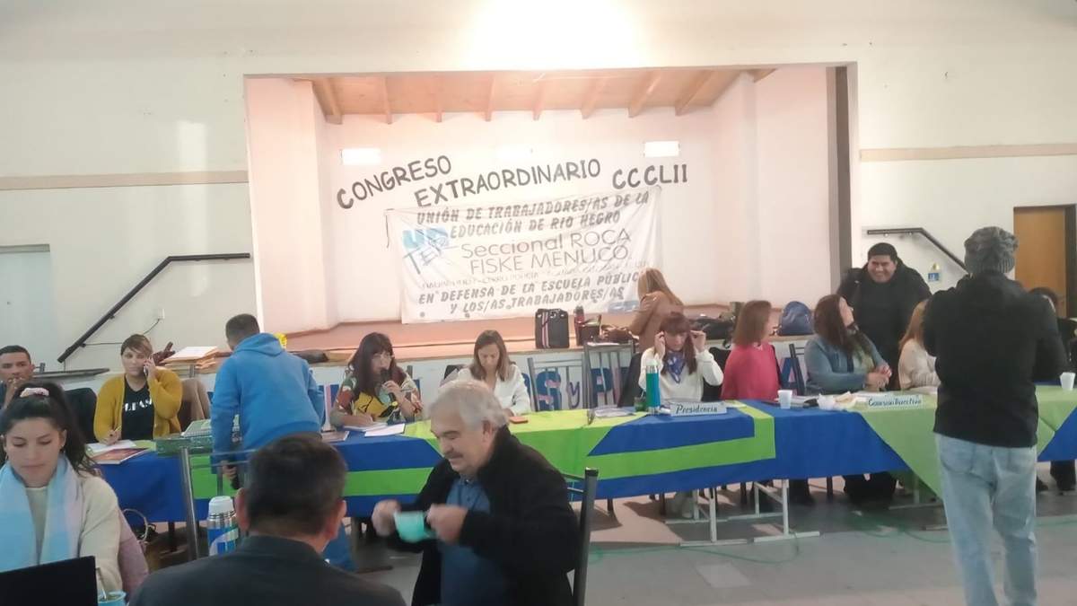 El Congreso de Unter aprobó la última oferta de aumento.