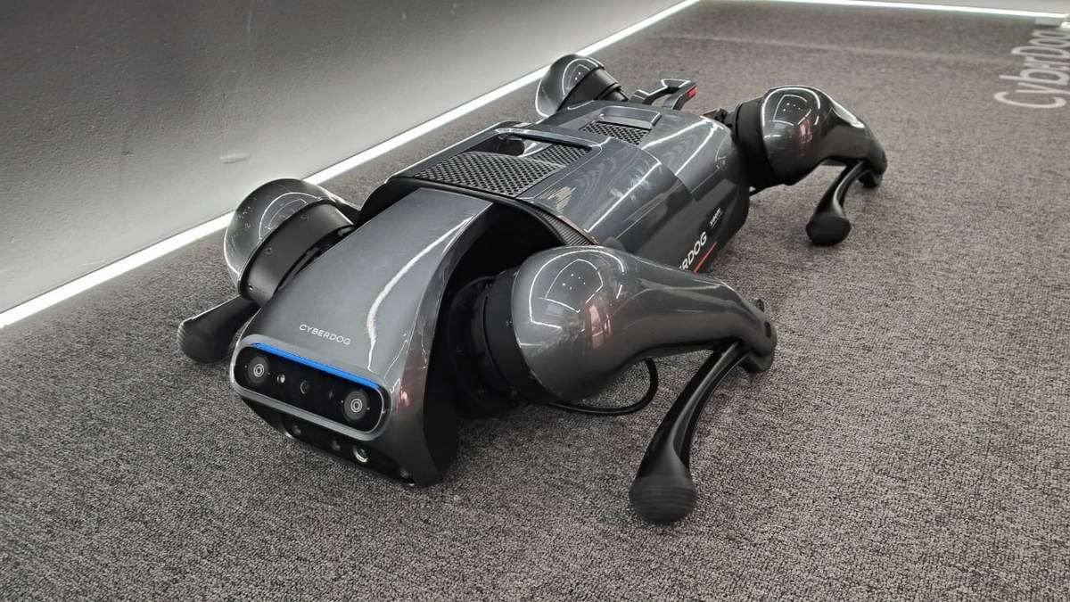 Robot cuadrúpedo inspirado en un perro, CyberDog, de Xiaomi