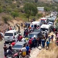 Explosión en fiesta patronal de San Juan Tepa, Hidalgo, deja 15 personas heridas (Video)