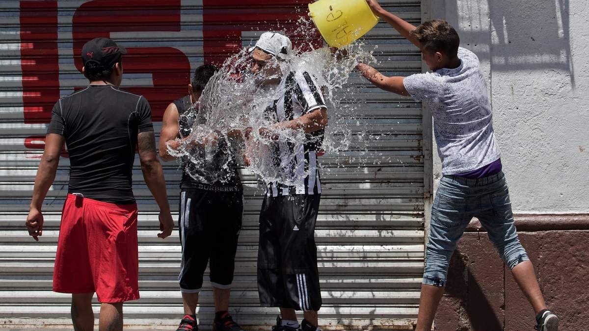 Desperdicio de agua en la CDMX