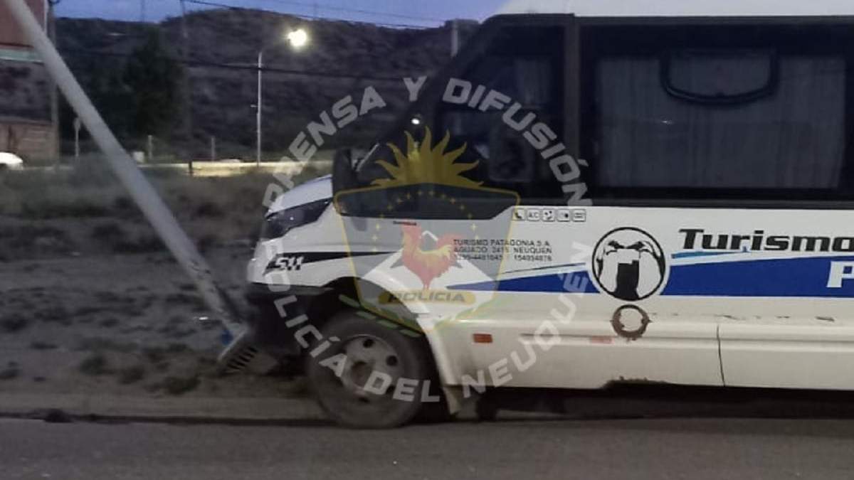 El choque ocurrió en Hualcupén y Novella de Neuquén. Fuente (Policía de Neuquén)