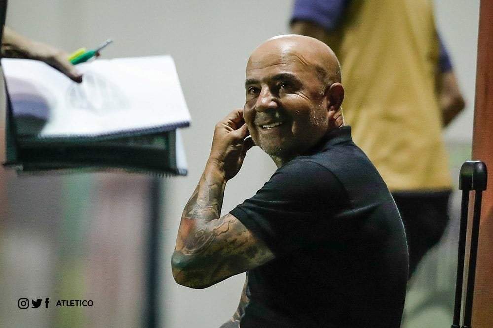 Jorge Sampaoli. Fuente: (Twitter).