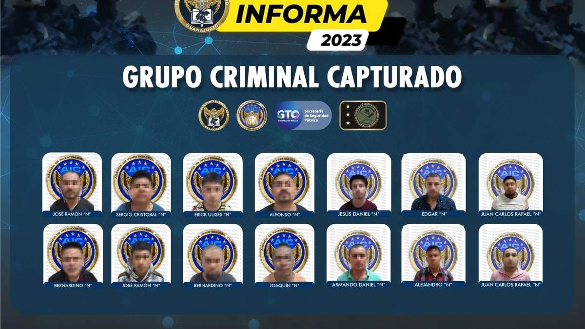Los detenidos