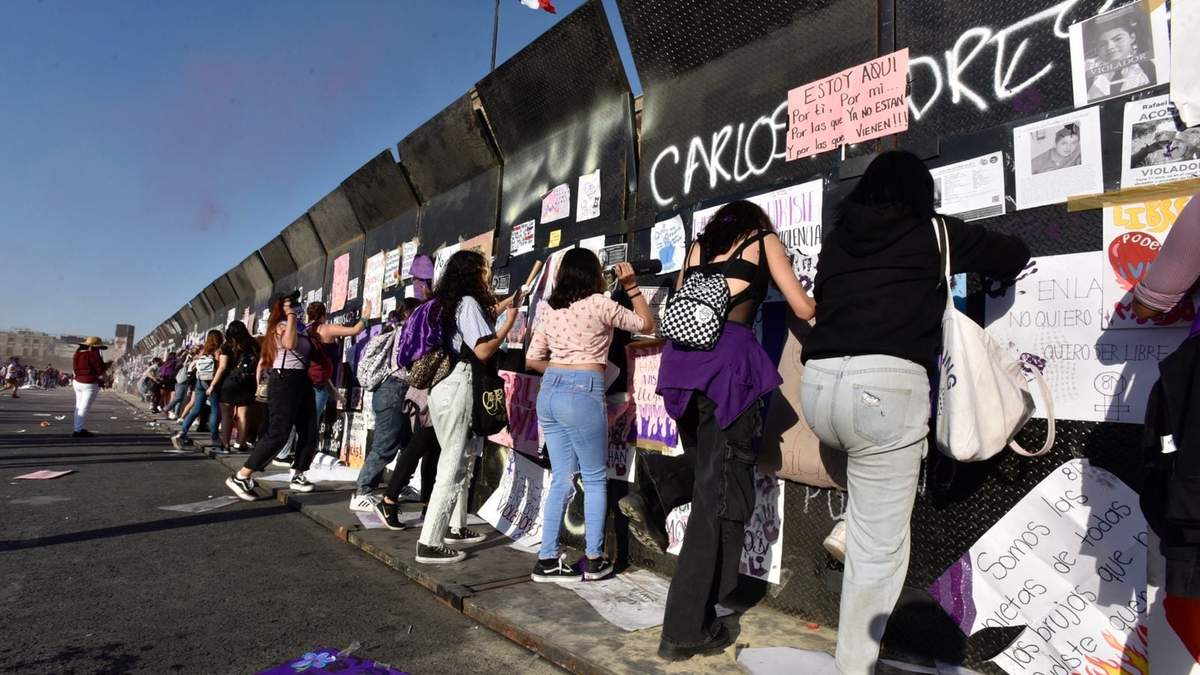 Movilización por el 8M en la CDMX