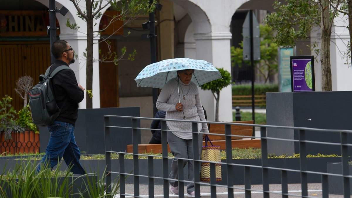 Bajas temperaturas, cielos nublados, chubascos en el curso de la semana