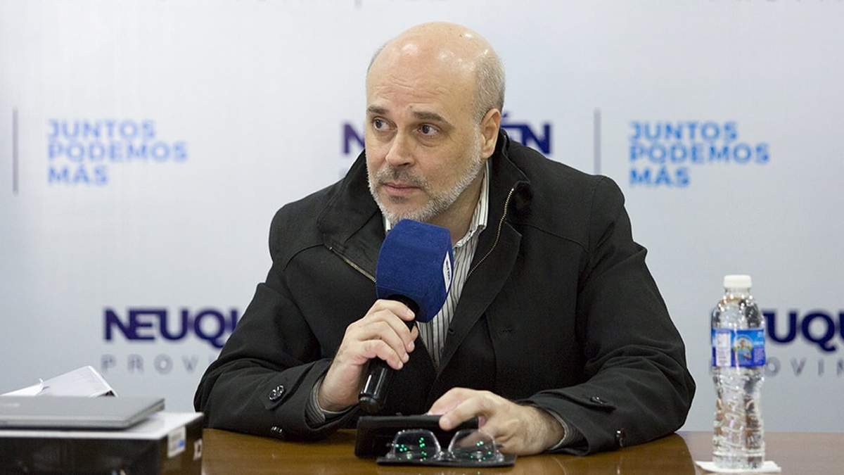 Sebastián González, jefe de Gabinete. Fuente: (Minuto Neuquén)