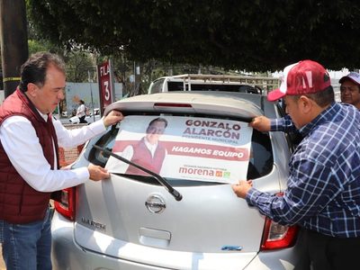 Balean a brigadistas de candidato de Morena a la alcaldía de Atizapán
