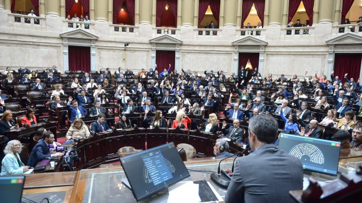 La Ley ómnibus pasó de más de 600 artículos a 240. Fuente: (Twitter)