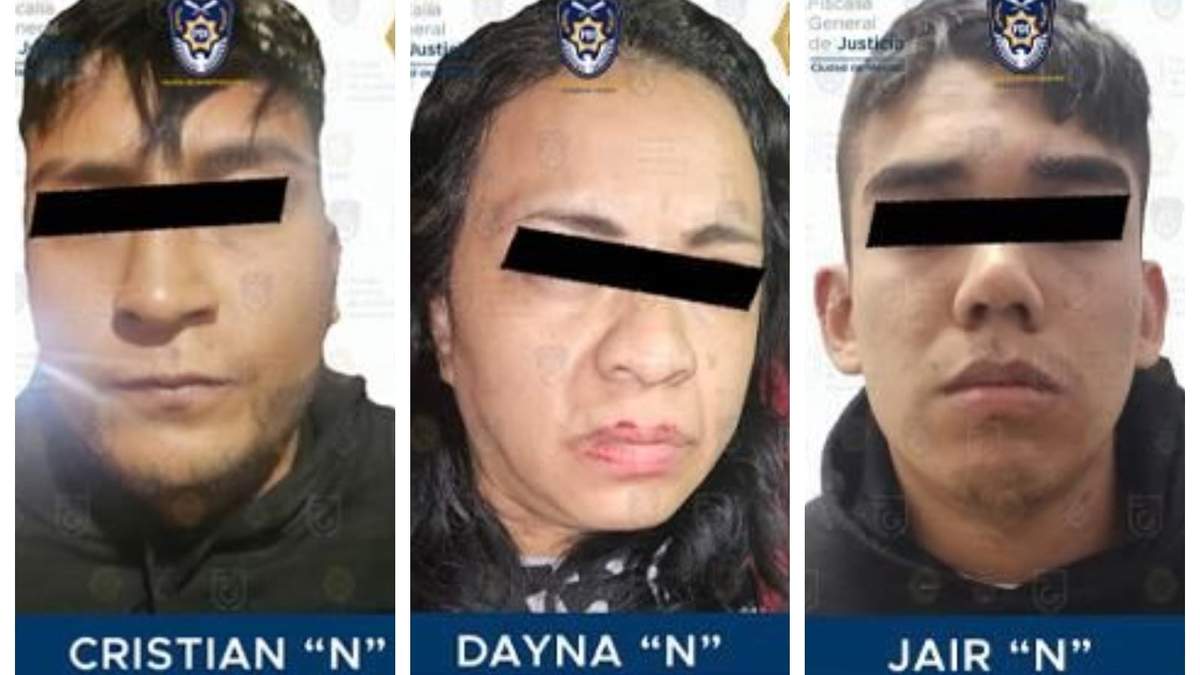 Los tres detenidos