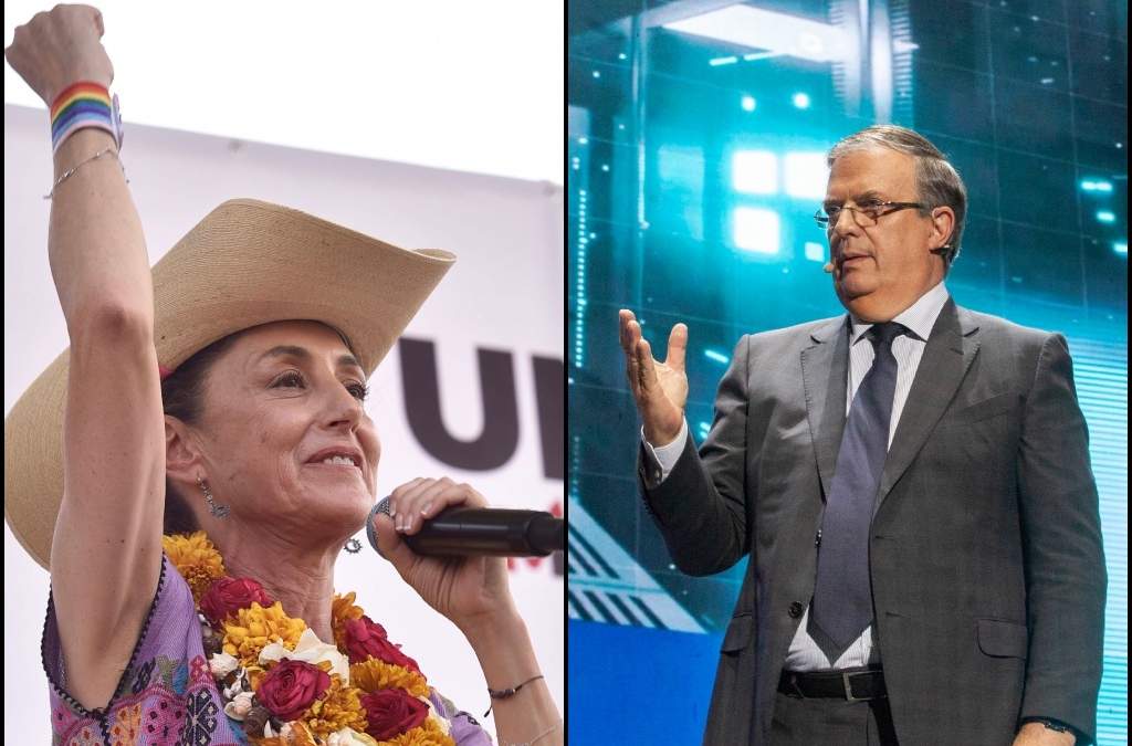 Contienda interna en Morena. Sheinbaum y Ebrard