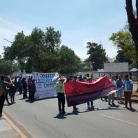 Alumnos de Chapingo realizan paro en exigencia de mayor seguridad
