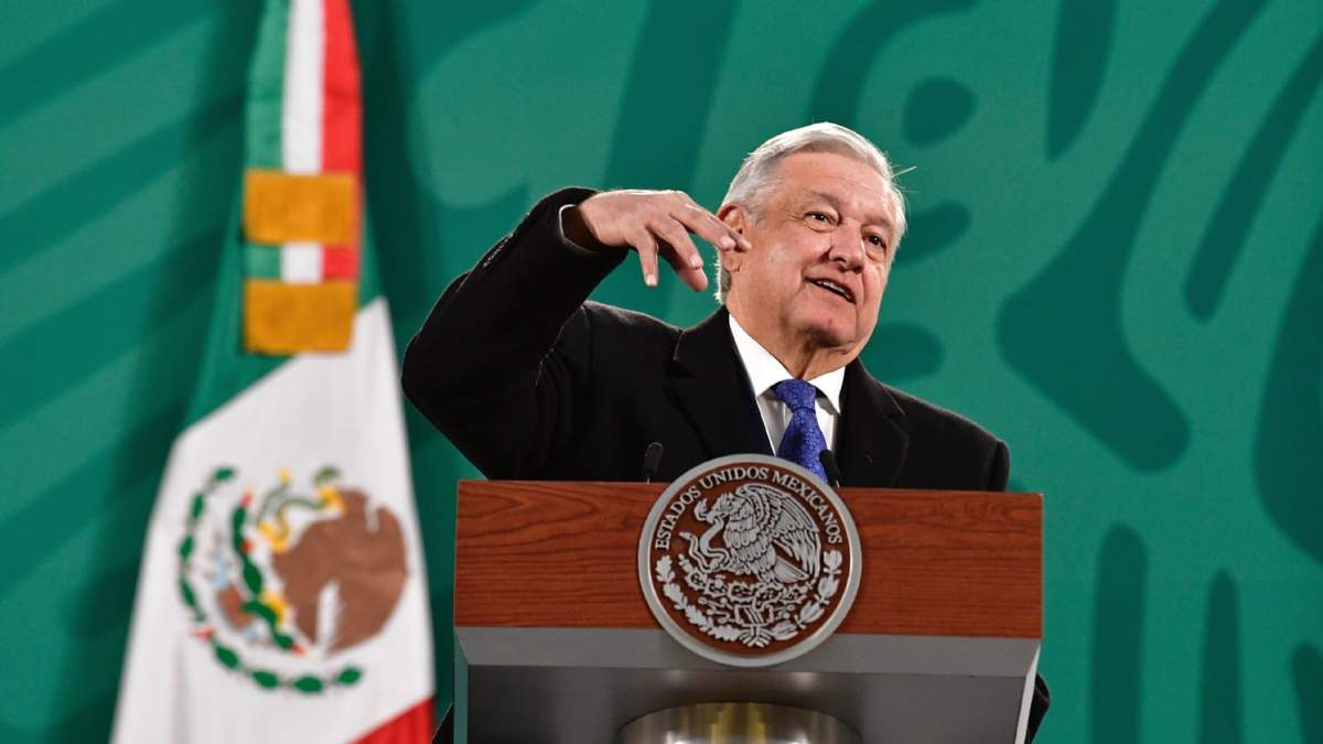 El presidente López Obrador