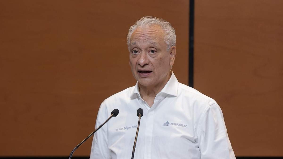 Comparecencia de Víctor Rodríguez, director general de Petróleos Mexicanos (Pemex) ante la Comisión  de Energía en Cámara de Diputados, el viernes 24 de octubre de 2025.
