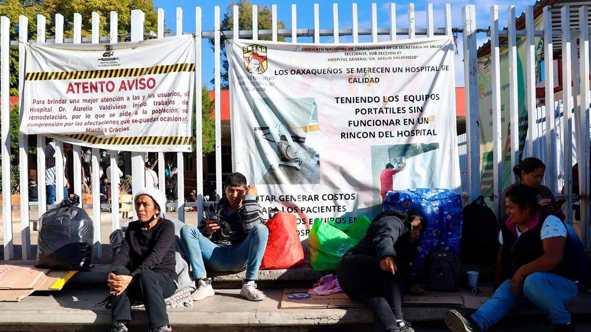 Protesta por servicios deficientes en salud