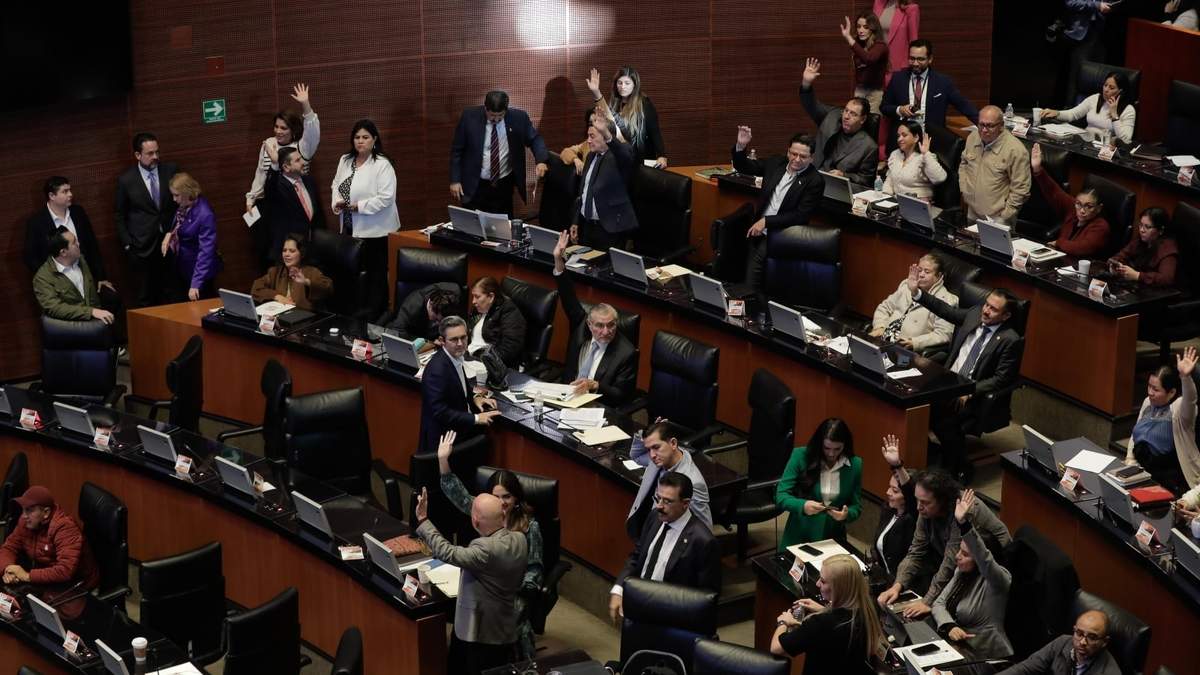 La bancada de Morena en el Senado