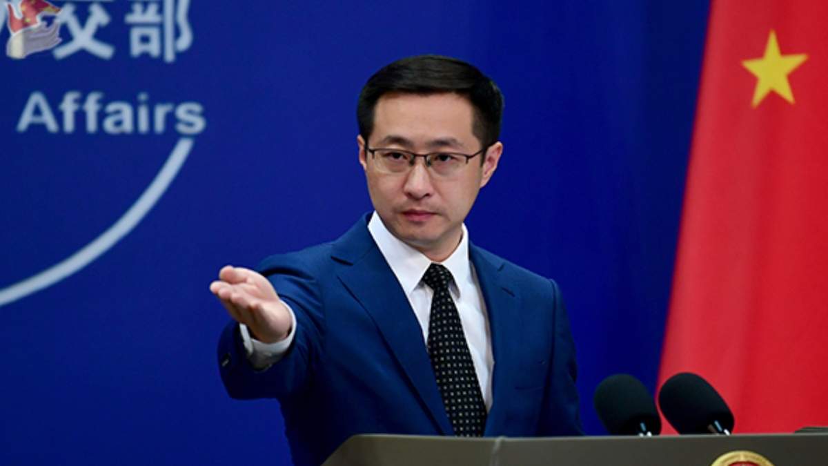 Lin Jian, vocero del Ministerio de Exteriores de China