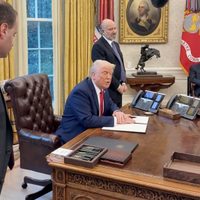 “Sheinbaum me agrada mucho pero...” Trump insiste en que nadie está exento de aranceles (Video)
