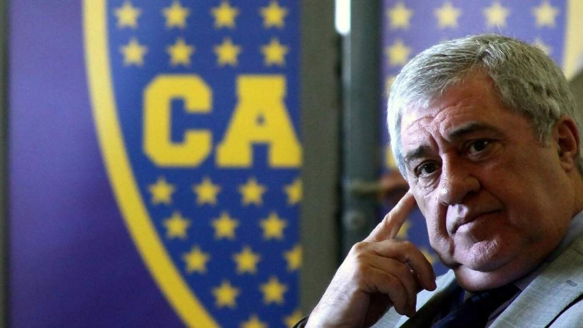 Presidente del Club Boca Jr, Jorge Ameal. Fuente: (Twitter)