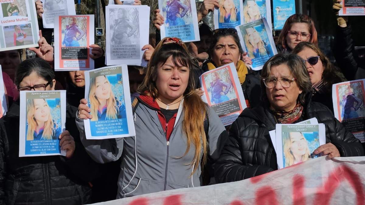 Luciana fue vista por última vez el 13 de julio en el barrio Gran Neuquén Norte. Fuente: (Javier Manzano).