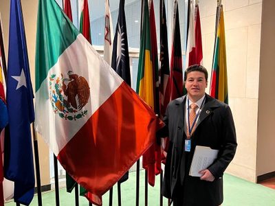 Samuel García no para de viajar: ahora va a NY a conferencia del agua