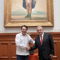 Encontré a AMLO muy contento: Mario Delgado presume reunión con el presidente