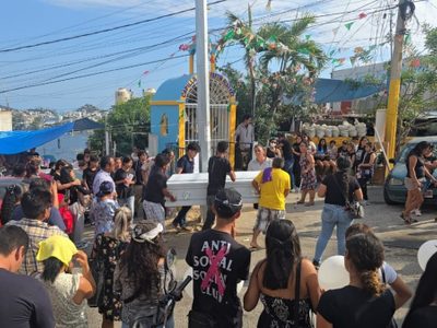 Despiden a Melany Gissel, la estudiante del Cobach asesinada en Acapulco