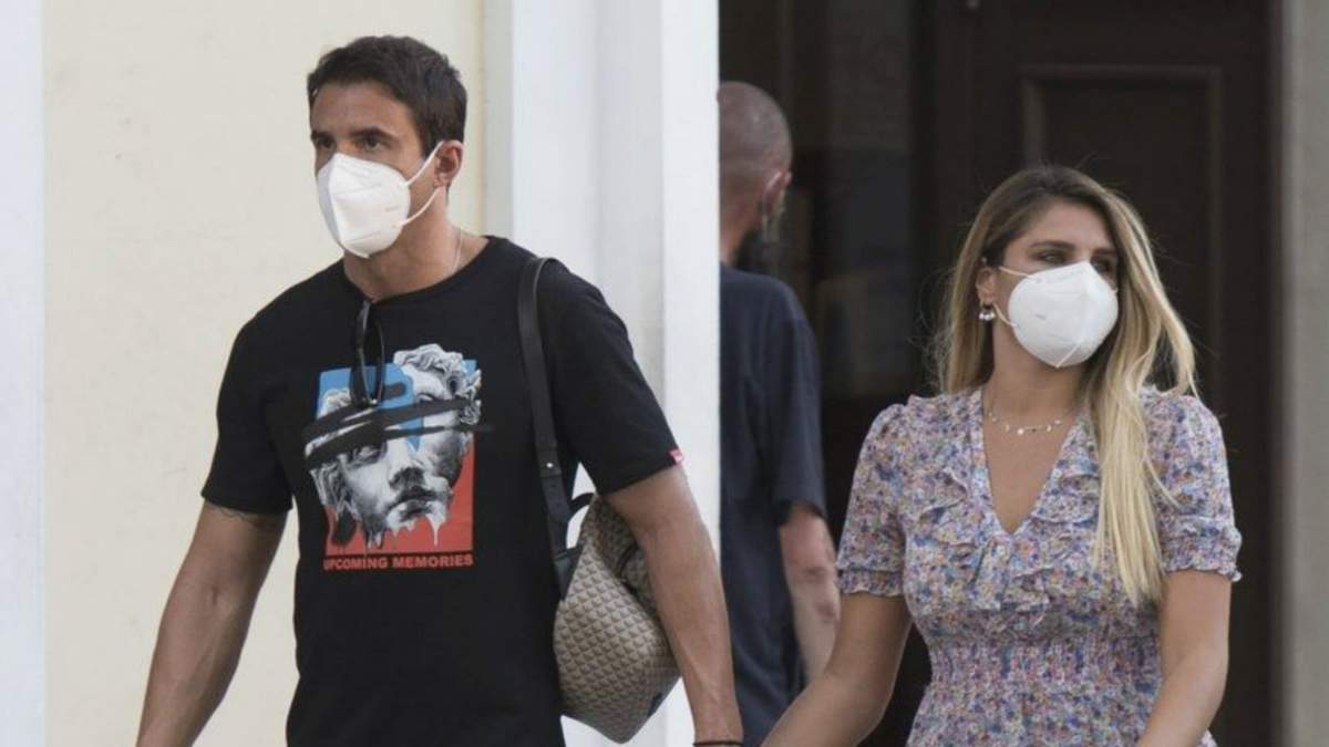 Hugo Sierra e Ivana Icardi. Fuente: (Twitter)