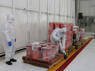 FGR destruye millones de pastillas y más de 82 kilos en polvo de fentanilo