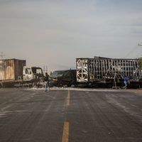 Abandonan nueve cuerpos en Fresnillo y bloquean dos carreteras de Zacatecas (Videos)