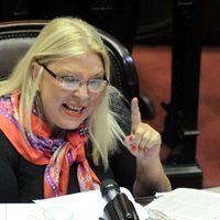 Lilita Carrió pidió por "la unidad" de los argentinos por la deuda externa