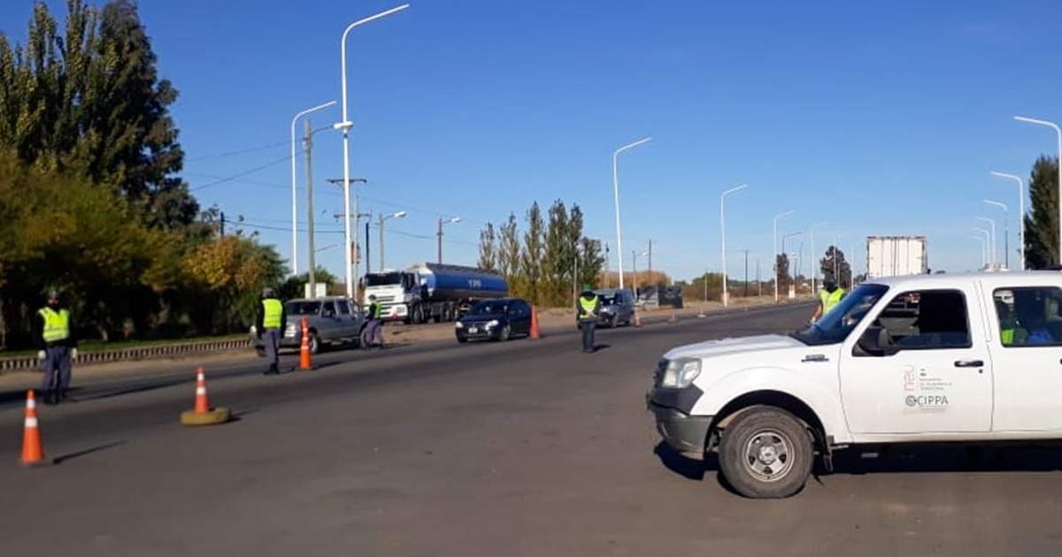 Controles de CIPPA en Zapala. Fuente: (Twitter)
