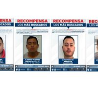 Ofrecen 500 mil pesos de recompensa por tres líderes de “La Unión Tepito” y otro de “Los Molina”