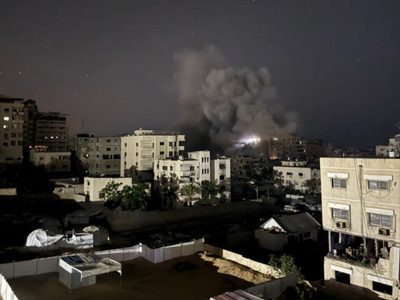 Mueren siete palestinos, entre ellos un niño y una embarazada, en un bombardeo de Israel contra Gaza