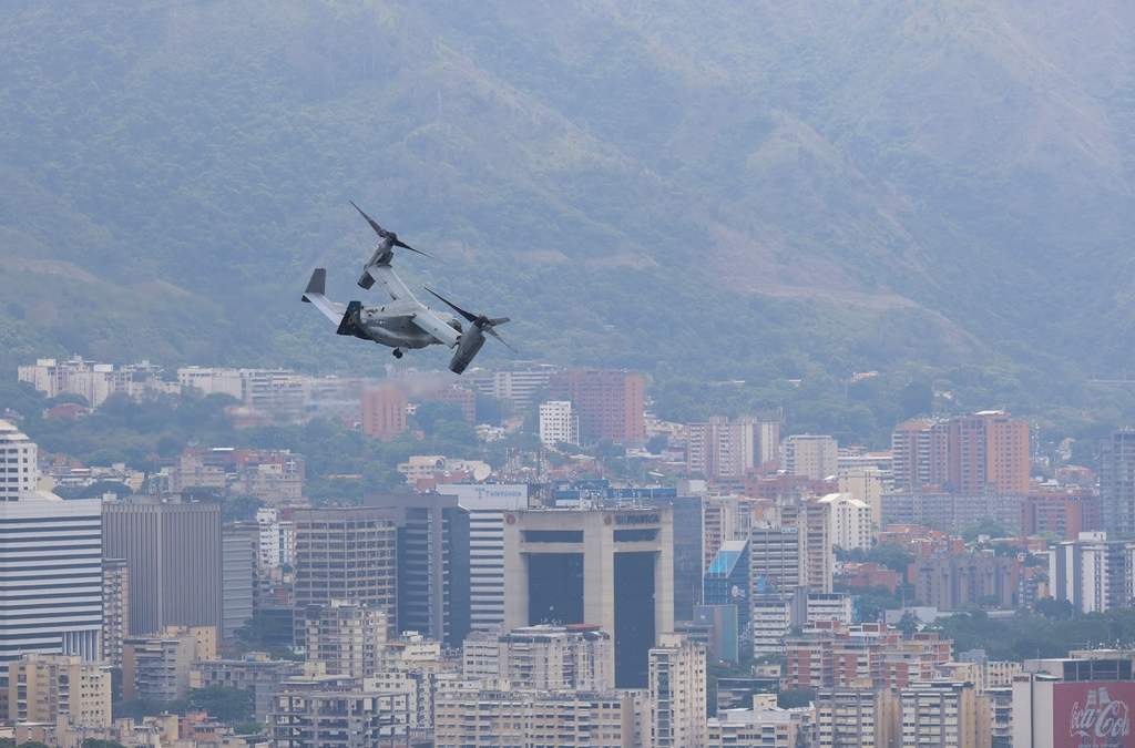 La embajada de Estados Unidos realiza un simulacro de evacuación aérea y de emergencia el sábado 23 de mayo de 2026, en Caracas, Venezuela