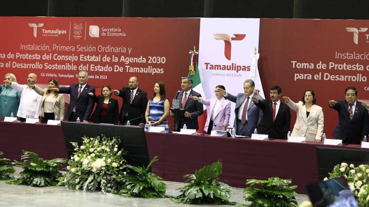 Instala Tamaulipas Consejo de la Agenda 2030 para el Desarrollo Sostenible