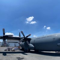 La Fuerza Aérea Mexicana envió dos aviones con ayuda humanitaria a Haití
