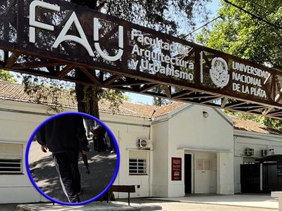 Un joven ingresó a la UNLP con un arma de juguete y causó temor