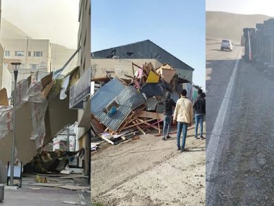 Vientos de hasta 150 km por hora generaron destrozos en Comodoro Rivadavia