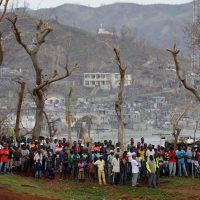 Crisis humanitaria tras el paso de "Matthew" en Haití