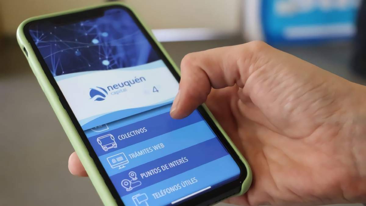 App de la municipalidad. Fuente: (Twitter)
