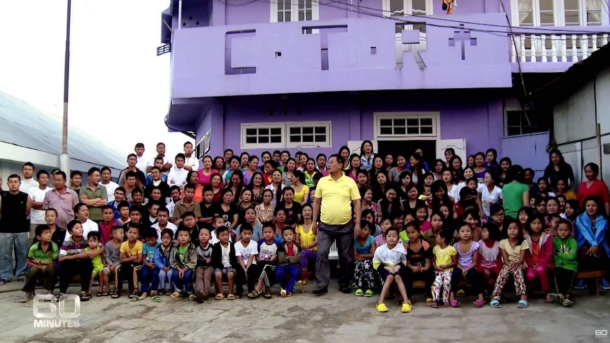 Zionnghaka Chana y su familia