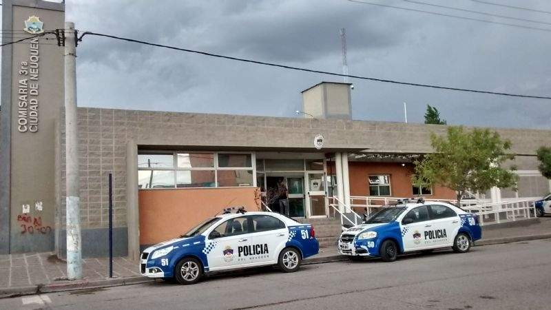 Comisaría 3 de Neuquén. Fuente: (Twitter)