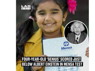 Niña de 4 años tiene un coeficiente cercano al de Albert Einstein