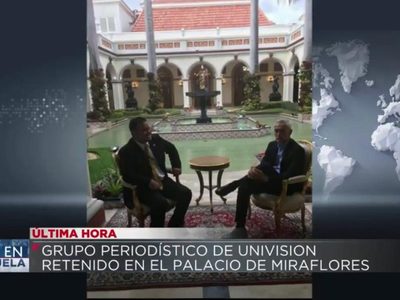 Maduro retiene al periodista Jorge Ramos y le confisca equipo y entrevista; México protesta ante Venezuela