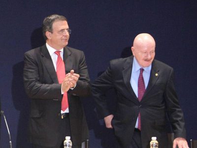 Ebrard presume que Taboada “importa” su modelo de seguridad; su asesor es Manuel Mondragón