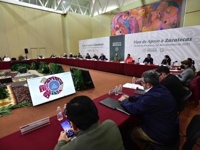 Militares y guardias nacionales reforzaran seguridad en Zacatecas; AMLO presenta plan de apoyo