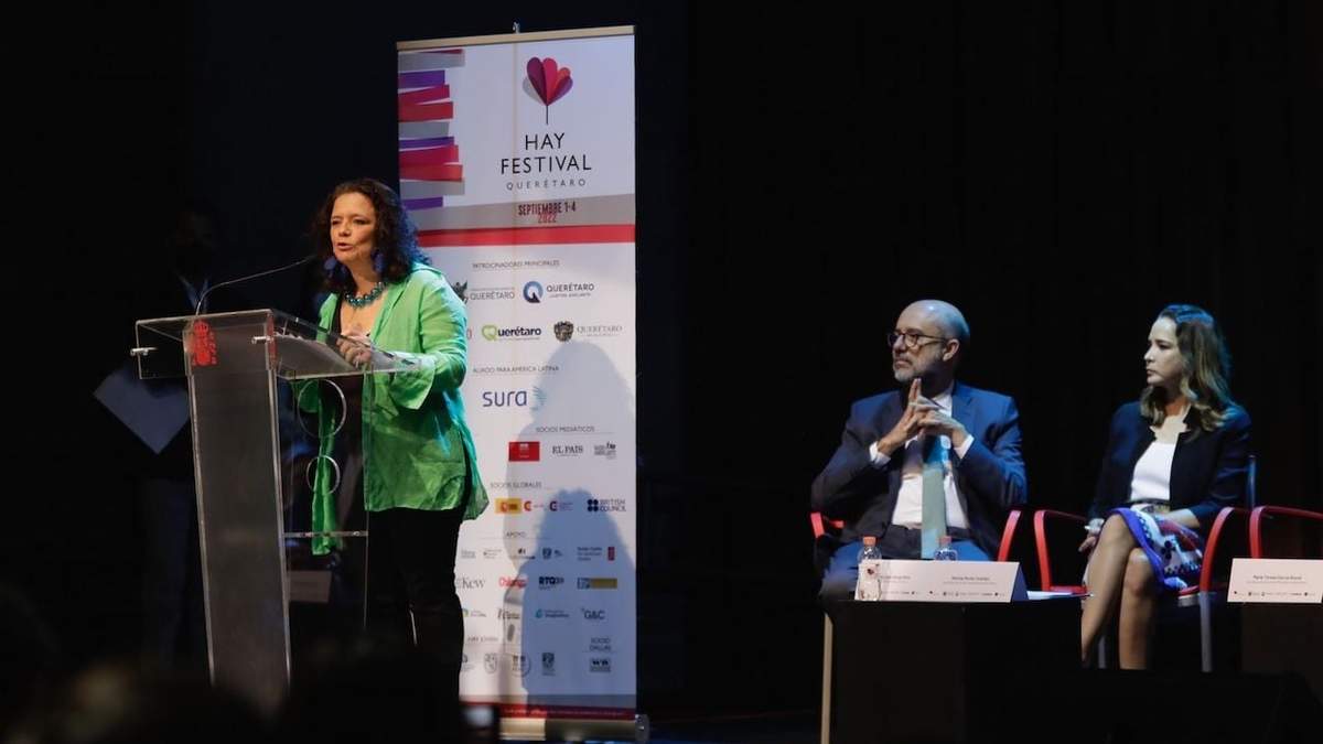 Cristina Fuentes, directora del Hay Festival Querétaro 2022