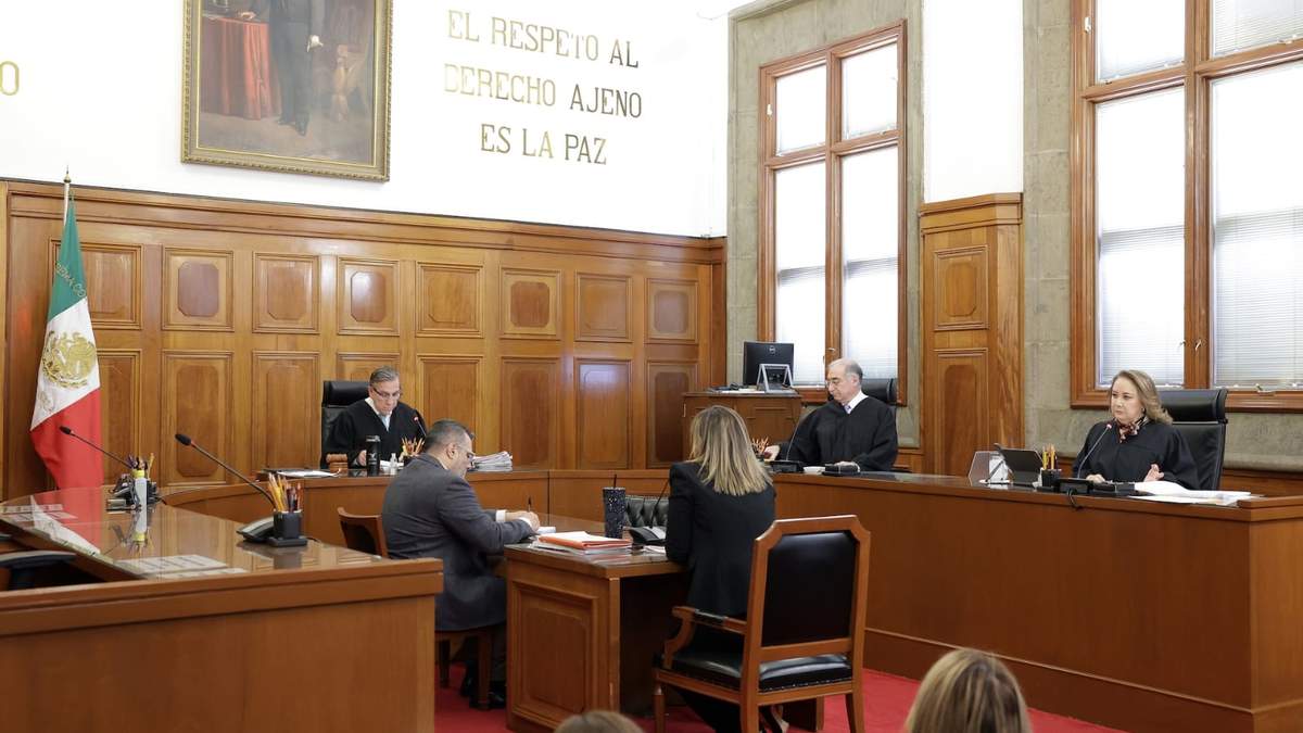 Sesión de la Segunda Sala a la que no asistió la ministra Lenia Batres tras ser impedida de participar en el caso de Salinas Pliego