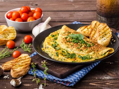 La receta del mejor omelette del mundo, el de Christophe Kriwonis: sencillo y sin ensuciar casi nada
